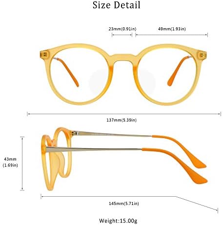 Бифокални Очила за четене LifeArt, Блокер Синя Светлина Очила за Жени и Мъже