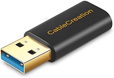 Комплект за създаване на кабела – 2 предмет: USB адаптер C от мъжете към USB жена + адаптер USB3.1 C от жените към USB