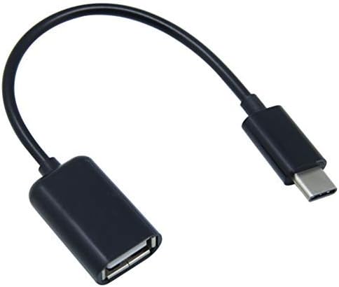 Адаптер за USB OTG-C 3.0, съвместим с вашия LG 34WK95U-W, осигурява бърз, доказан и многофункционално използване на функции като например клавиатури, флаш памети, мишки и т.н. (Черен)