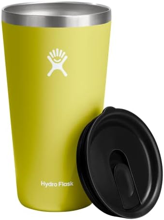 Хидро-Колба All Around Tumbler - Множество Изолирани Пътна Пиенето на Чаша от Неръждаема Стомана, Бутилка за Вода с Капак