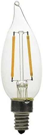Крушки GE Basic с 40-Ваттным еквалайзер Топло бял цвят, с регулируема яркост (12 броя в опаковка) 46254