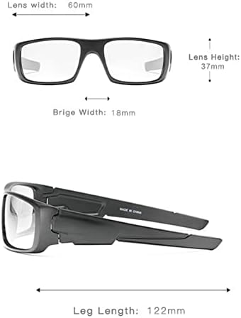 mincl с Полнообъективными Считывателями, Обернутыми Около Спортни Увеличительных Защитни Очила За Четене на Защитни Очила за Мъже И Жени
