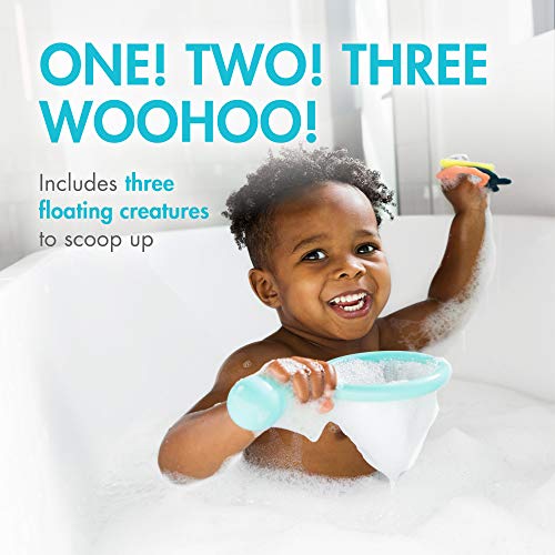 Набор от Сензорни играчки за баня Boon WATER BUGS за деца на възраст от 10 месеца и по-големи, Мента, Комплект от 4 теми
