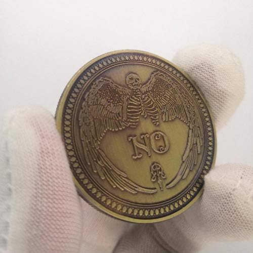 Американската възпоменателна монета от колекция coinsCoin с триизмерно релефно да, да , няма решение, Добра монета