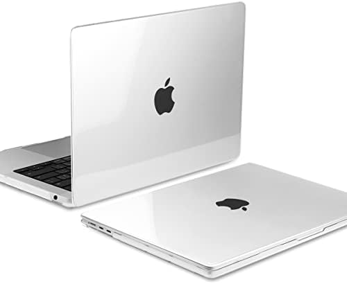 Batianda е Съвместим с новите MacBook Air 13,6-инчов корпус 2022 М2, модел A2681 с чип, Твърд калъф с твърда чанта за лаптоп и прозрачен капак на клавиатурата от TPU, кристално чиста