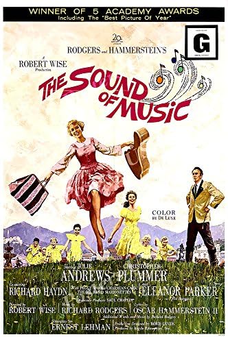 Постери на САЩ - Плакат на филма звукът на музиката - MOV248 (24 x 36 (61 cm x 91,5 см))