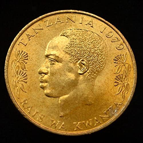 Танзанийская Монета От 20 Swant-Year Случаен Щраус KM2A Медни Африкански монети