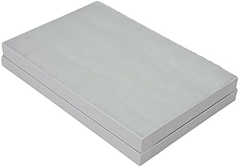 Кутии за бижута JPB White с хлопчатобумажным пълнител 96 (опаковка от 10 броя) 9 x 6 x 1,25