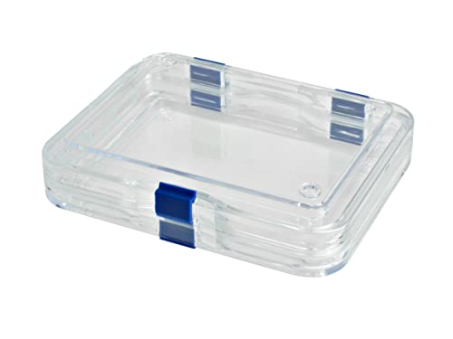 Пластмасова мембрана кутия (125x100x30,6 мм) за съхранение на деликатни материали