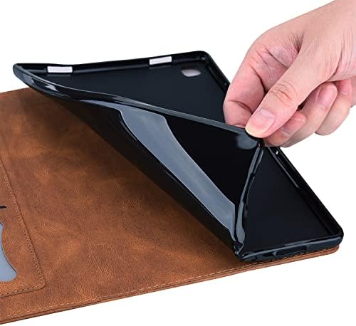 защитен калъф за таблет съвместима с Samsung Galaxy Tab S6 Lite 10,4-инчов модел 2022/2020 (SM-P610/P613/P615/P619), Сгъваем калъф-поставка с отпечатан във формата на пеперуда, Защитен калъф-хас