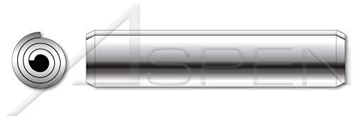 (500 бр.) M6 X 18 мм, ISO 8750, Метричен, Спирала Кутия Пина, Неръждаема стомана AISI 301